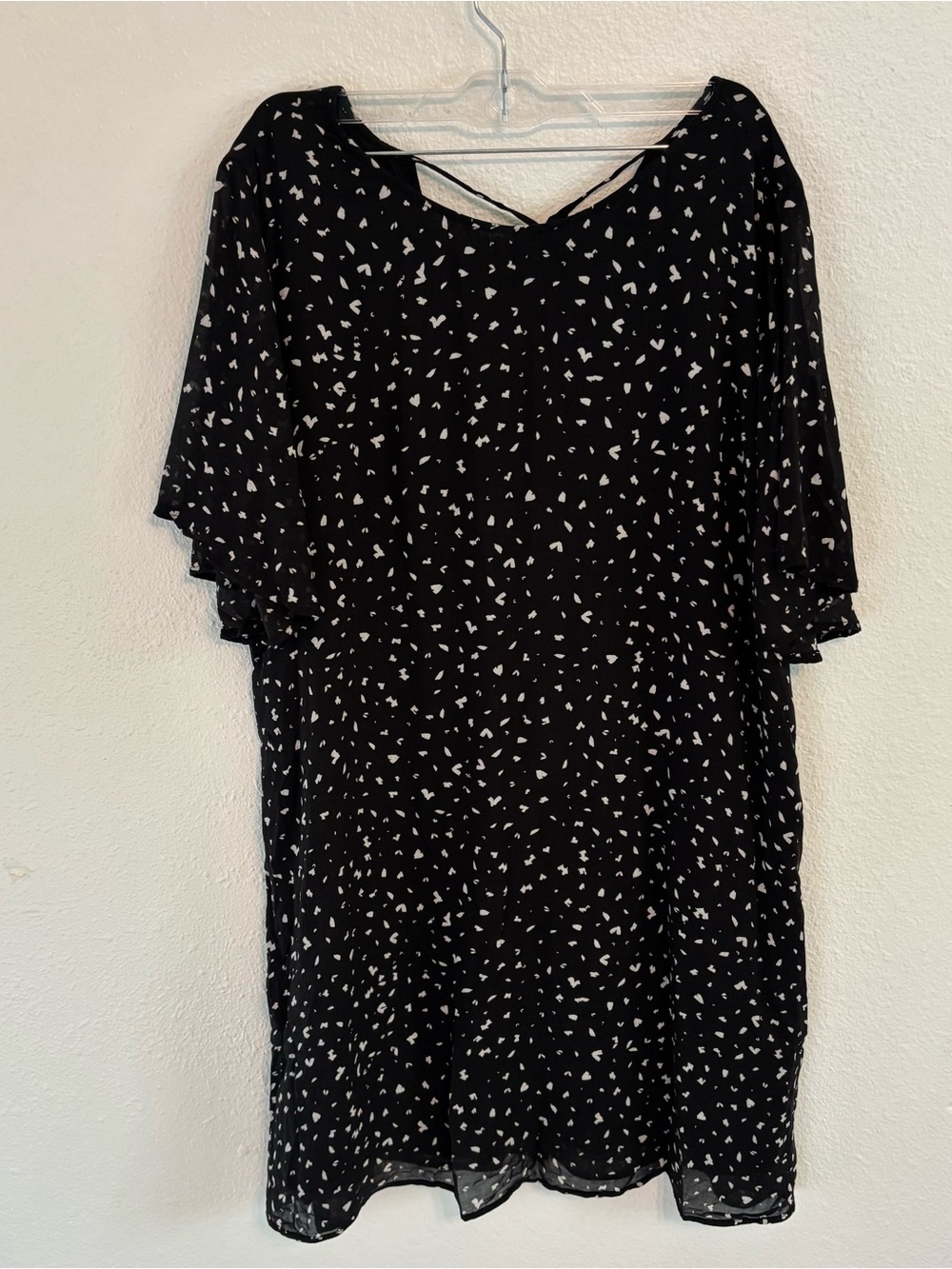 Anthropologie Cloth & Stone M dress black romantic whimsigoth casual night out